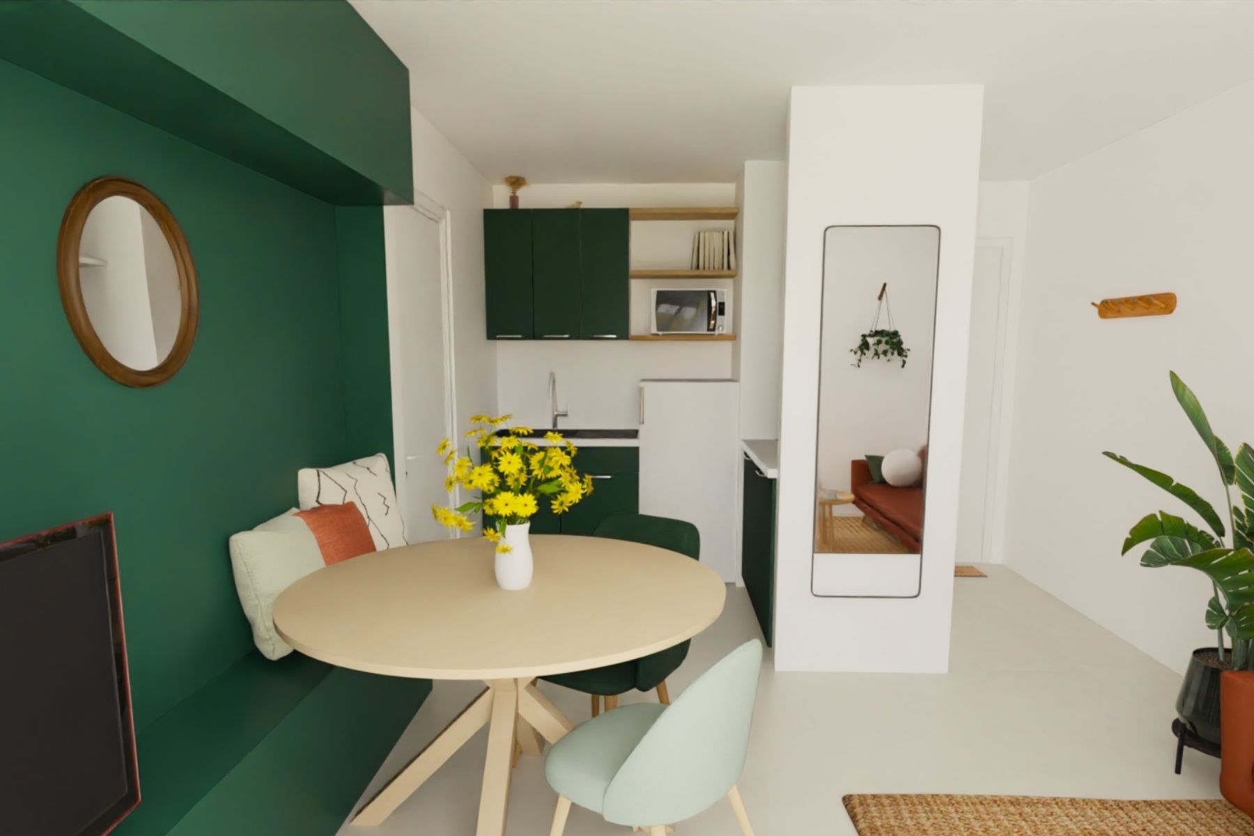 Les pièces de vie imaginées par Miela, designer d'intérieur à Nancy