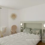 décoration chambre sauge