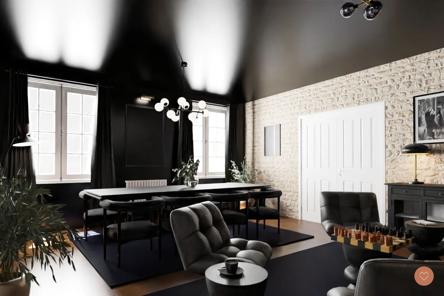 3D-salon-cosy-noir 3d-piano-salon-bordeaux