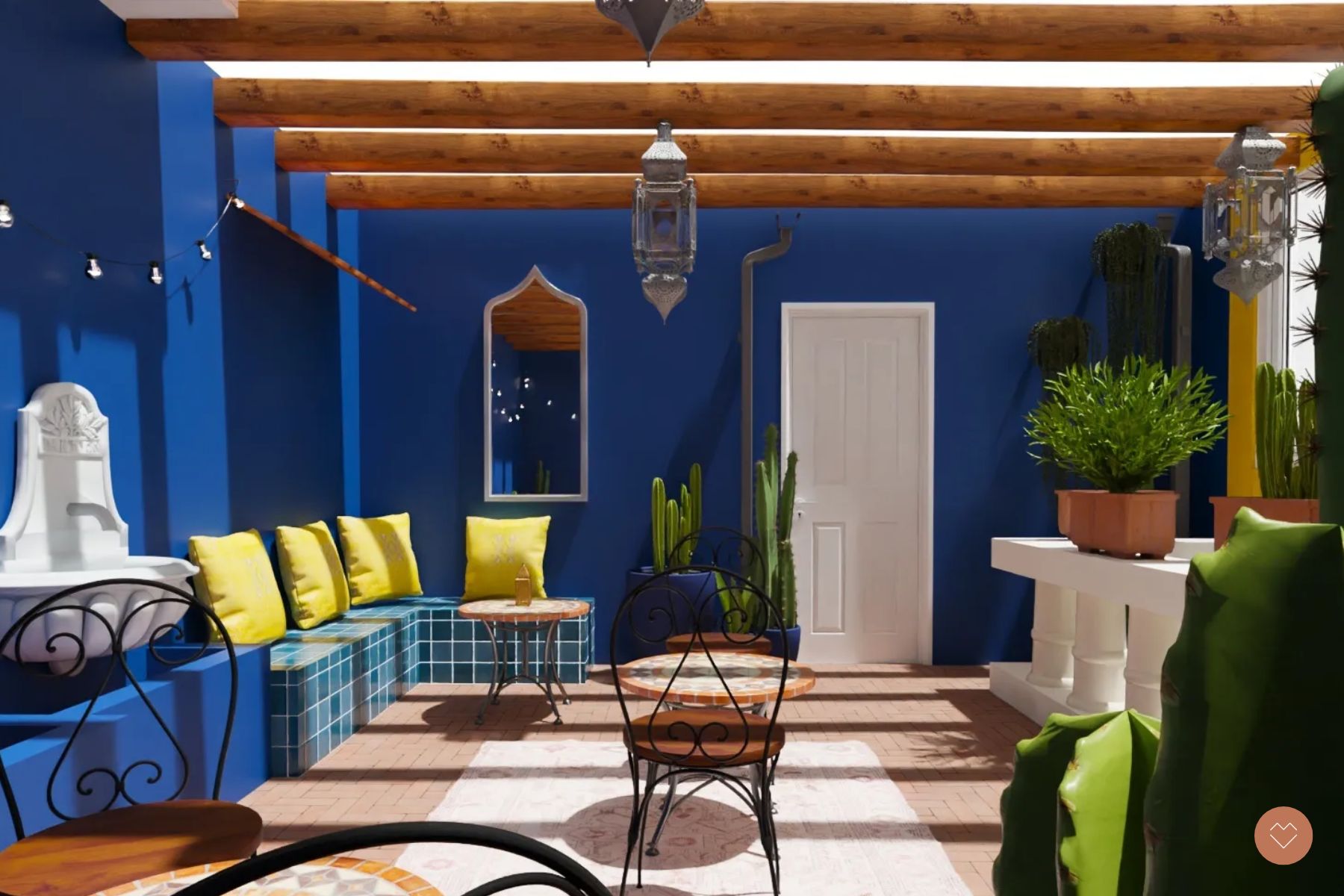 decoration-cour-majorelle
