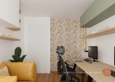 Un bureau pour 2 dans une chambre d’amis : mission optimisation