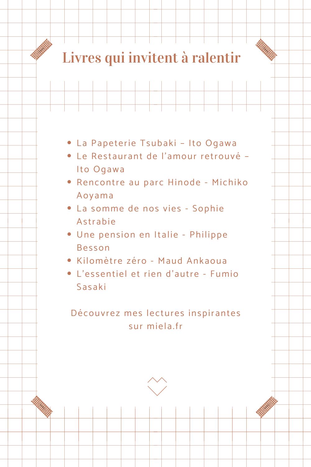 7 livres pour ralentir au fil des saisons. Mes coups de coeur lecture des dernières années.