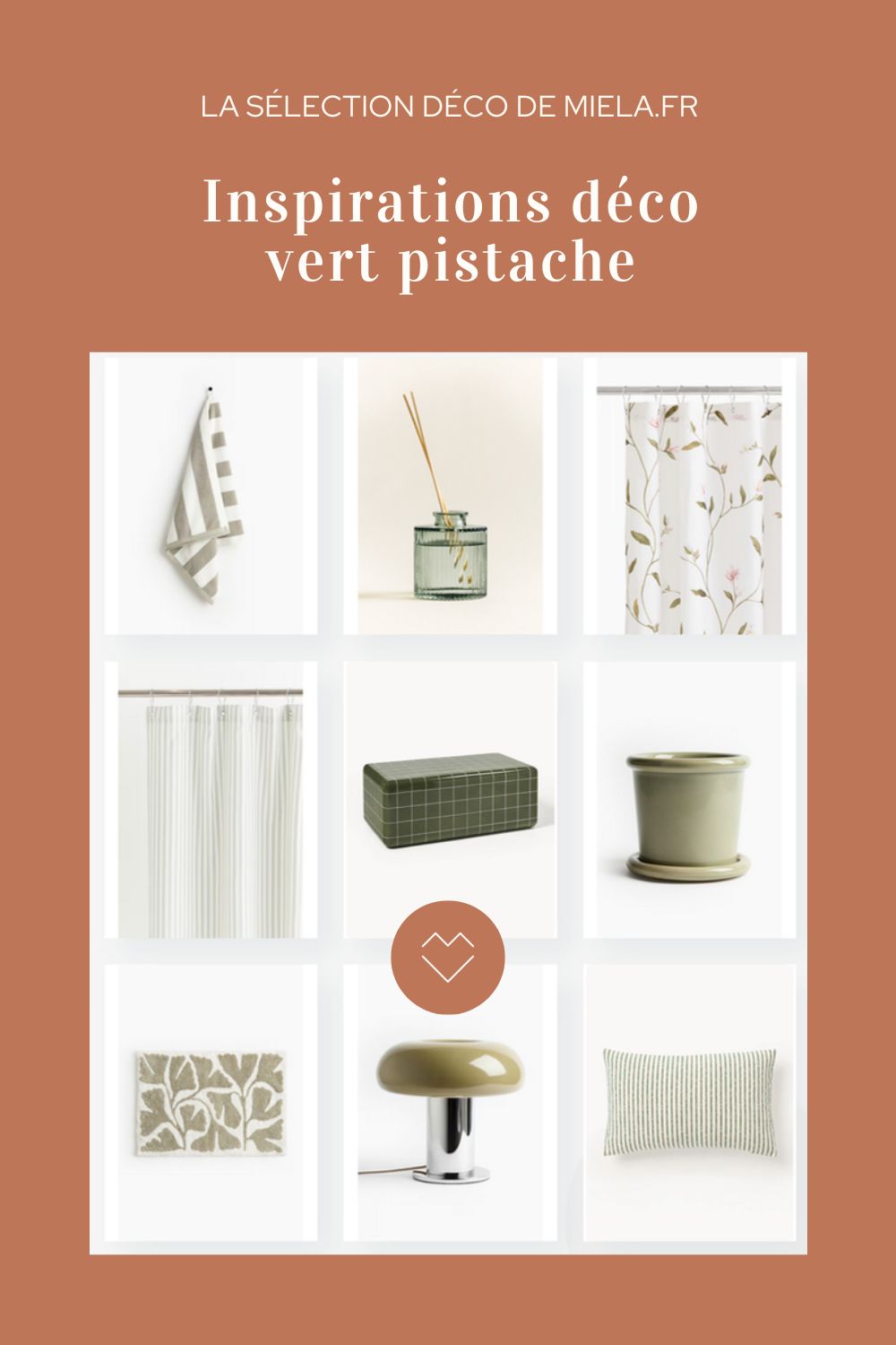 wishlist deco vert amande